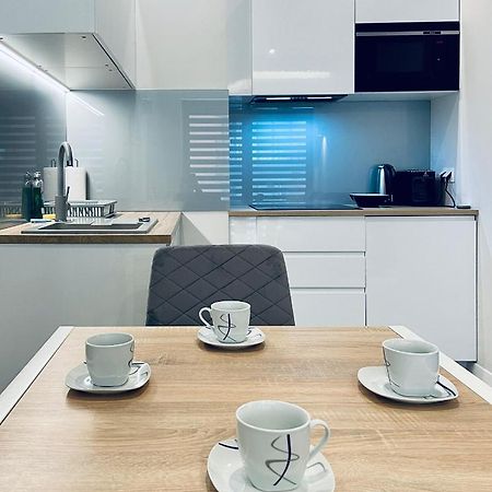 Modern Silver Apartment Krakau Buitenkant foto